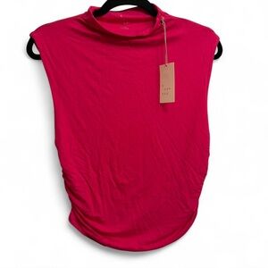 Mock Neck Sleeveless shirt
